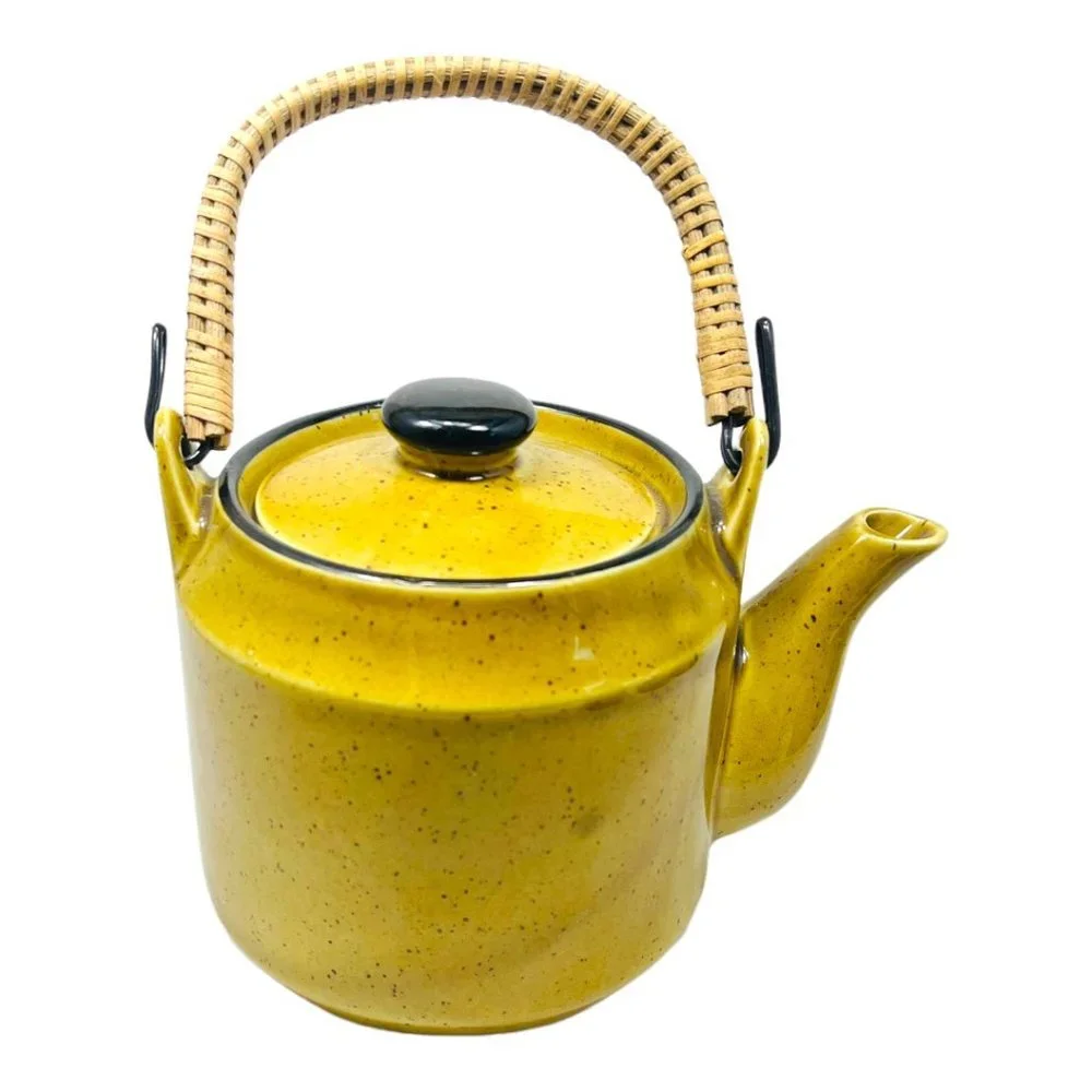 Japanese Vintage Stoneware Tea Set 1960's